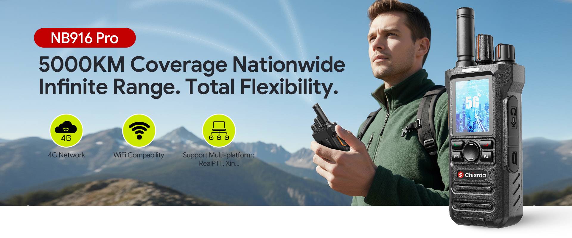 Chierda nb916 pro nationwide radio