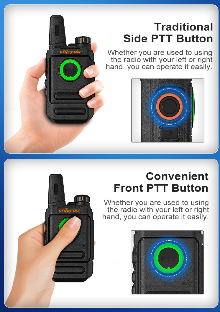 ptt-button-technique Using the PTT Button: Press and Hold to Talk
