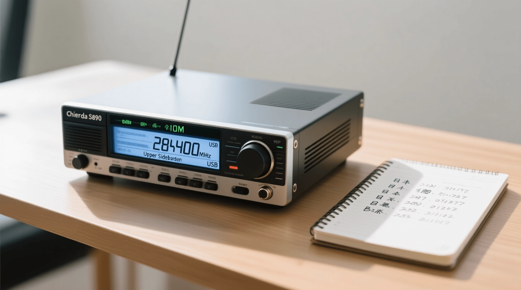 The Chierda S890, a powerful 10-meter SSB radio designed for long-range DX communication.