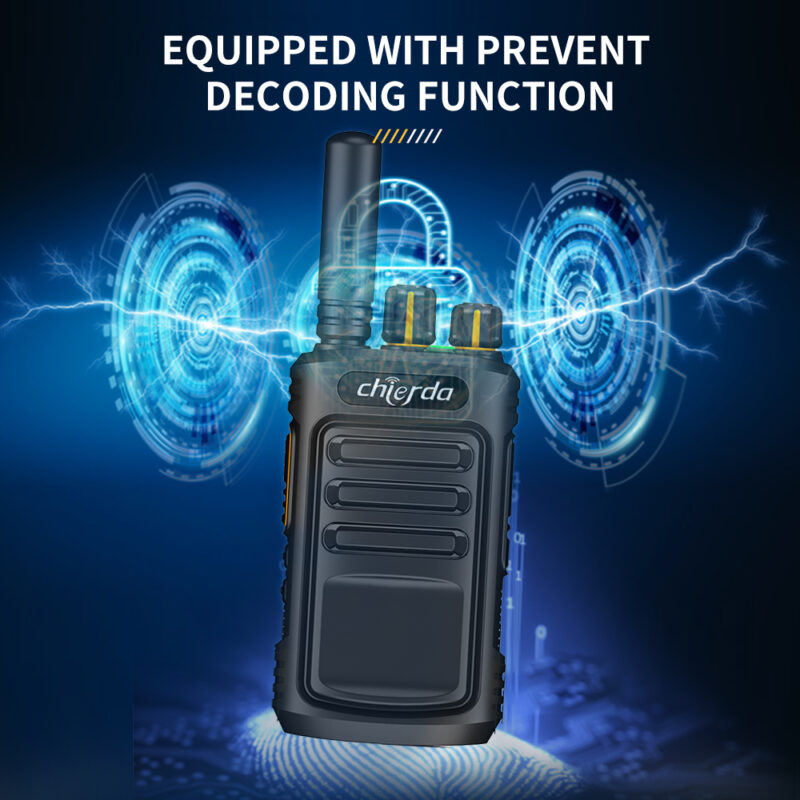 CD11 Walkie Talkie Kompak Jarak Jauh 5 Watt Untuk Hotel/Perhotelan - Image 3