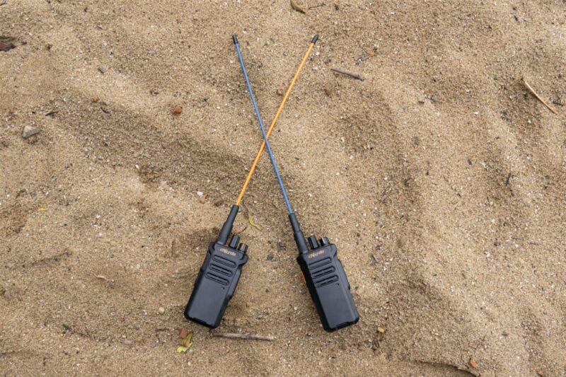 long range walkie talkie with long antenna